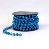 blue small beads garland