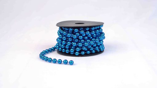 blue small beads garland