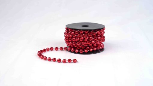 red small beads garland