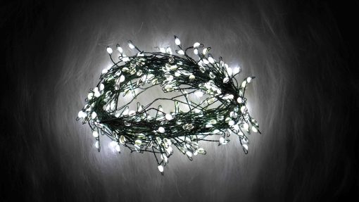 snowwhite cluster fairy lights