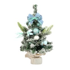 Whimsical Blue Christmas Tree