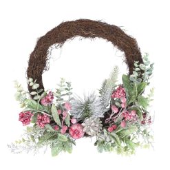 Winter Berry Pine Wreath